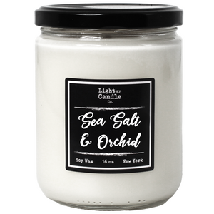 Sea Salt & Orchid Soy Candle