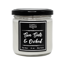 Load image into Gallery viewer, Sea Salt &amp; Orchid Soy Candle
