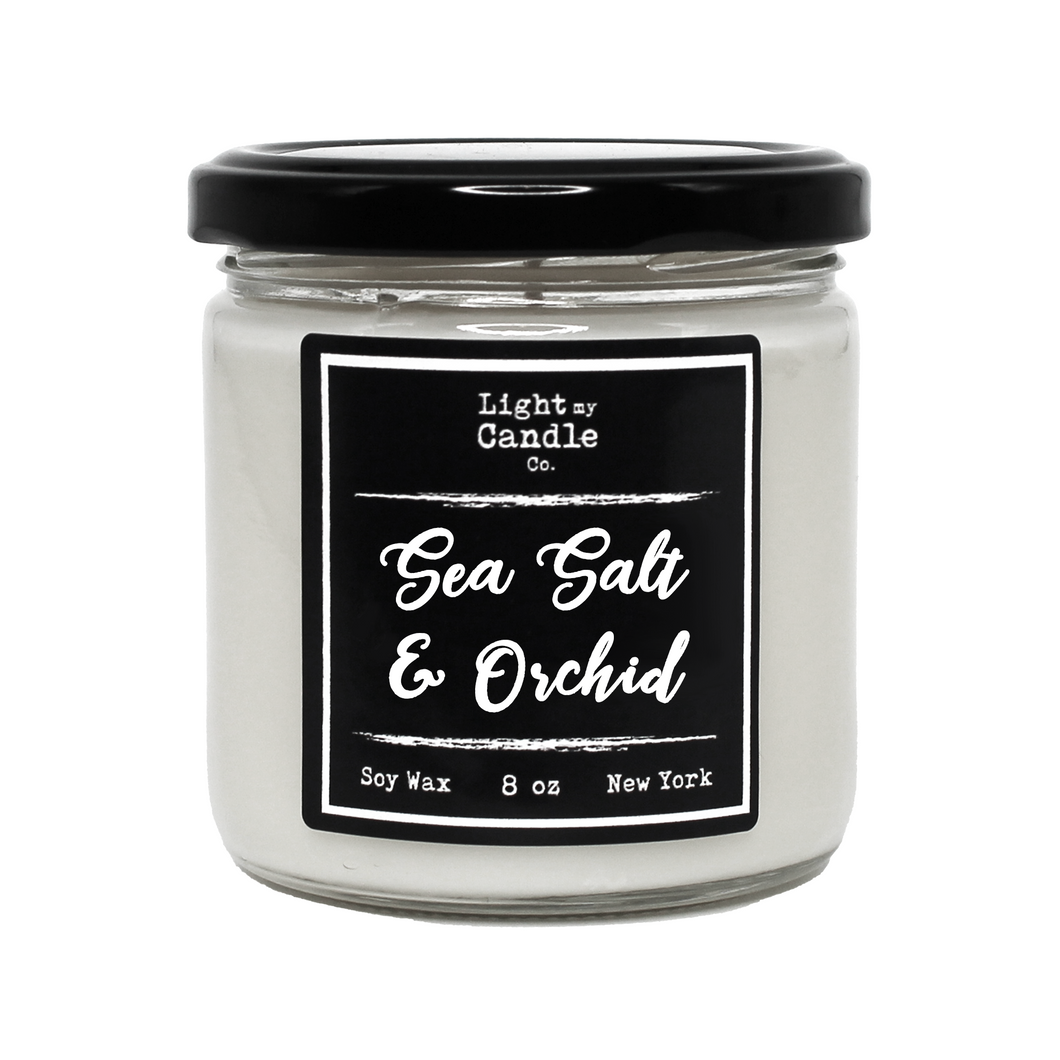 Sea Salt & Orchid Soy Candle