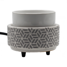 Load image into Gallery viewer, 2-in-1 Candle Warmers - &quot;Stone Hexagon&quot;
