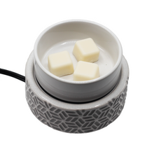 Load image into Gallery viewer, 2-in-1 Candle Warmers - &quot;Stone Hexagon&quot;
