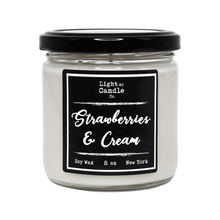 Load image into Gallery viewer, Strawberries &amp; Cream Soy Candle
