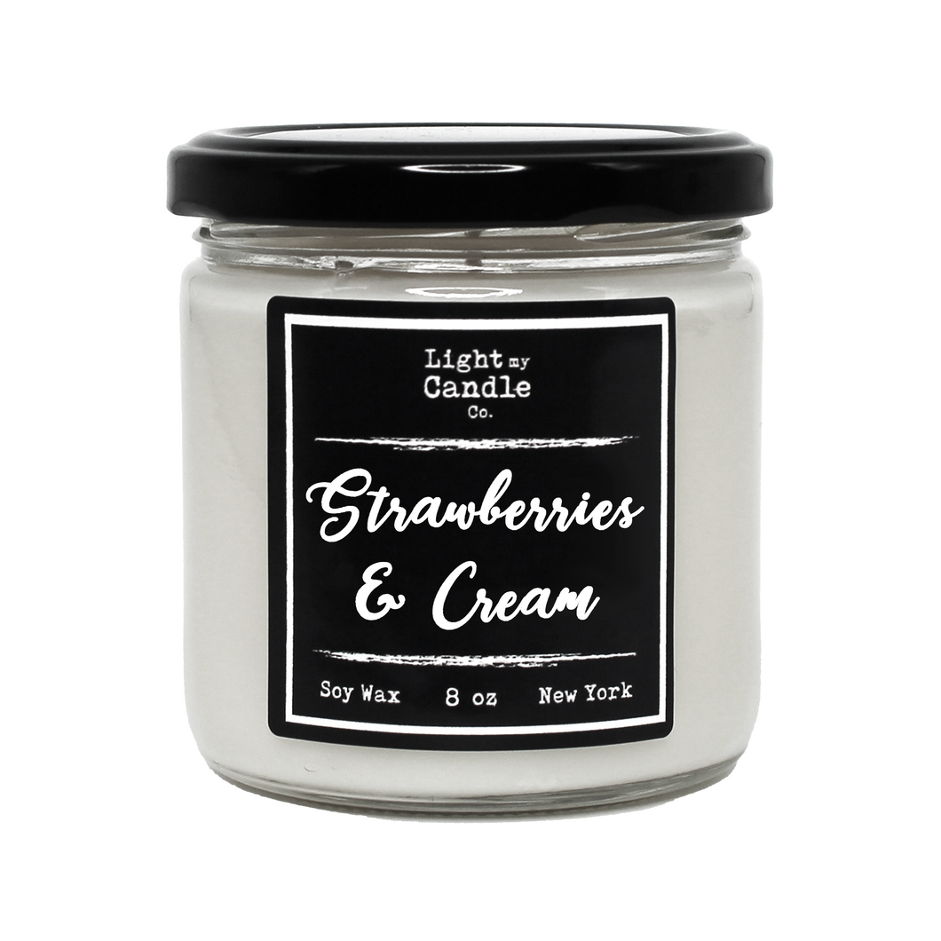 Strawberries & Cream Soy Candle
