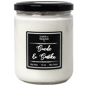 Suede & Smoke Soy Candle