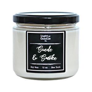 Suede & Smoke Soy Candle