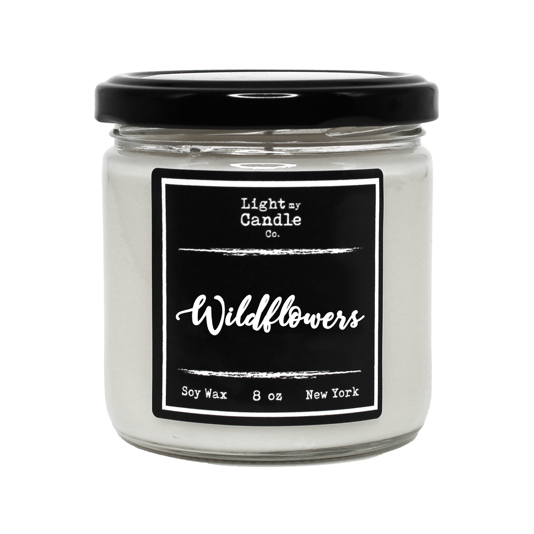 Wildflowers Soy Candle