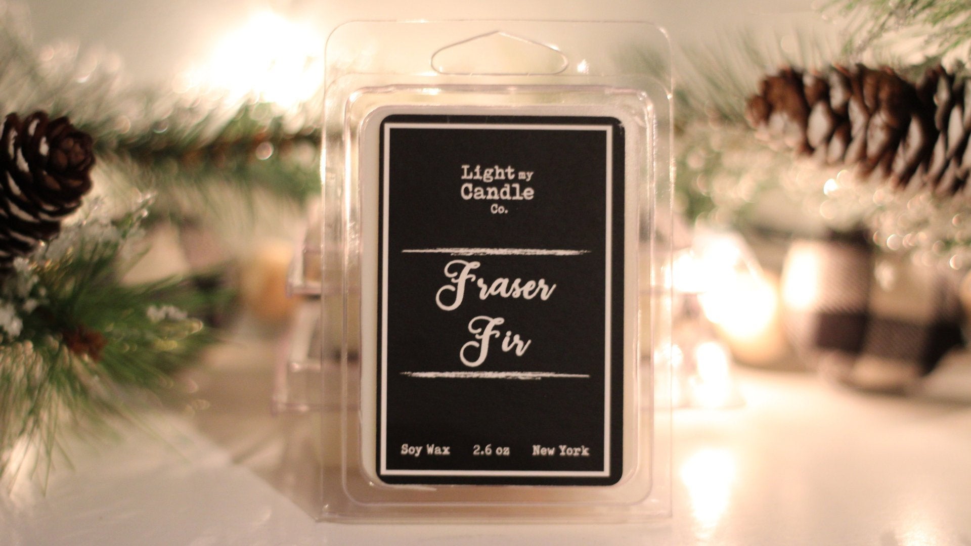 Fraser Fir Soy Wax Melts Wax Cubes Natural Wax Melts Wax Melts Phthalate  Free Dye Free 