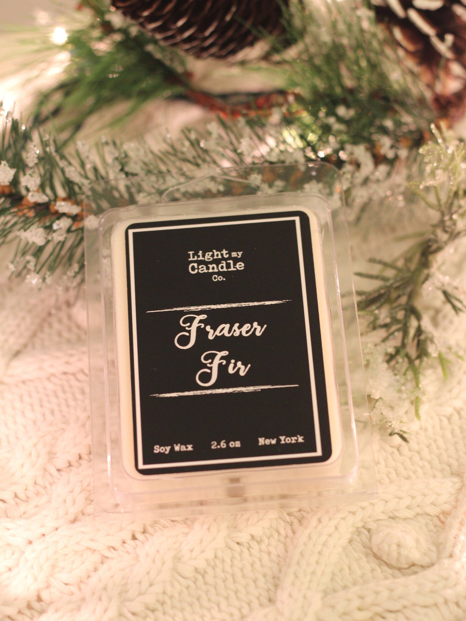 Fraser Fir Wax Melt Cubes – AZZURE CANDLE CO - Scented Candles and Wax Melts