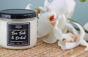 Sea Salt & Orchid Soy Candle