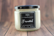 Load image into Gallery viewer, Firewood Soy Candle
