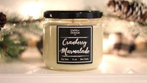 Cranberry Marmalade Soy Candle