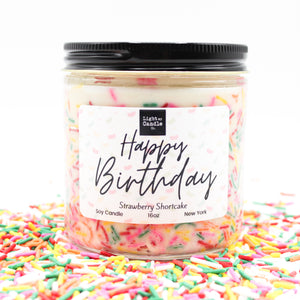 Happy Birthday Soy Candle