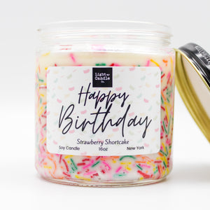 Happy Birthday Soy Candle